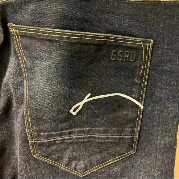 G-STAR RAW Sz 33 D 3301 Button fly 100%  cotton Jeans - Picture 9 of 15